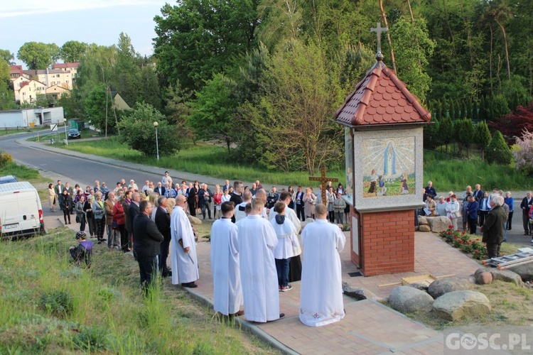 Nowa maryjna kapliczka w Zielonej Górze