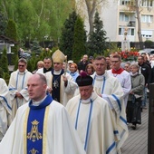 Po Mszy św. odbyła się procesja różańcowa.