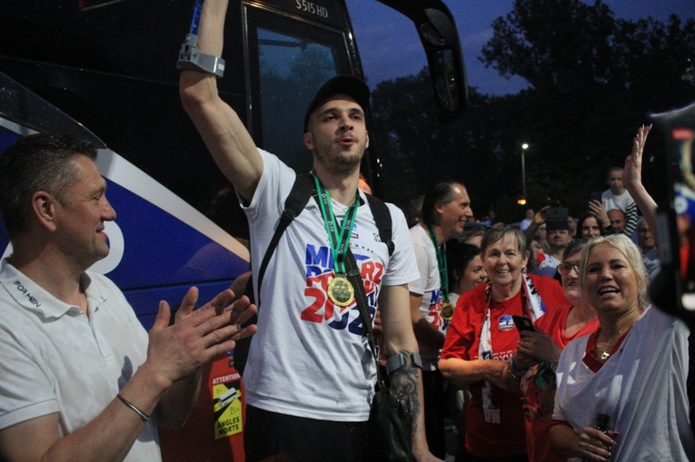 Grupa Azoty ZAKSA Kędzierzyn-Koźle mistrzem Polski! Powitanie w domu