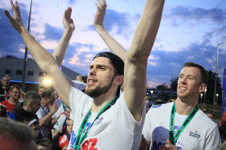 Grupa Azoty ZAKSA Kędzierzyn-Koźle mistrzem Polski! Powitanie w domu