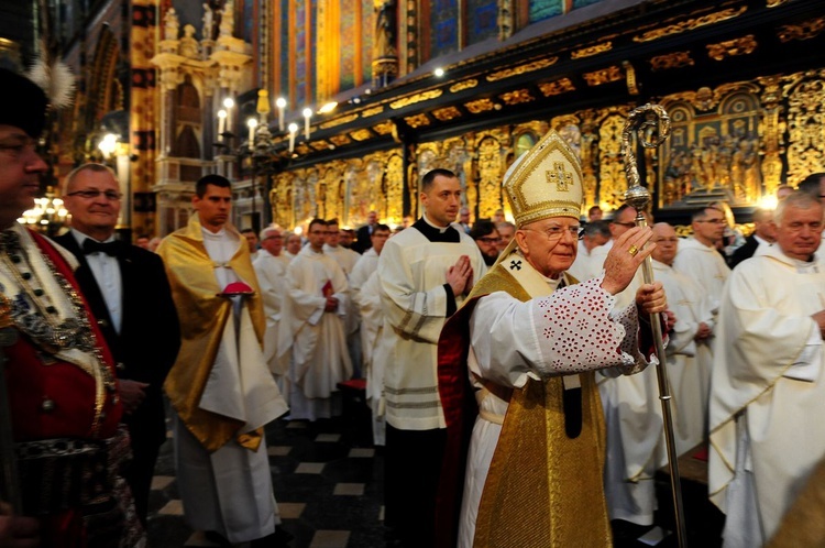 Poświęcenie organów w bazylice Mariackiej