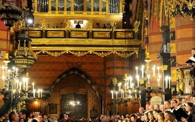 Poświęcenie organów w bazylice Mariackiej