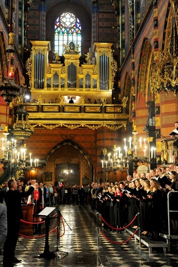 Poświęcenie organów w bazylice Mariackiej