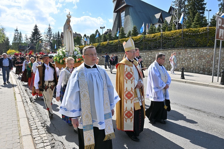 Procesja fatimska w Zakopanem