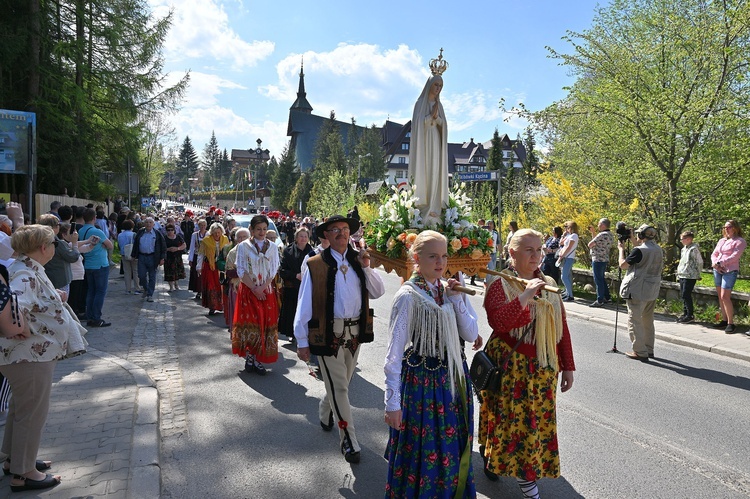 Procesja fatimska w Zakopanem