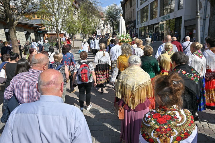 Procesja fatimska w Zakopanem