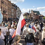 Wielka procesja różańcowa. Za Polskę