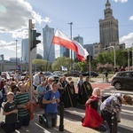 Wielka procesja różańcowa. Za Polskę