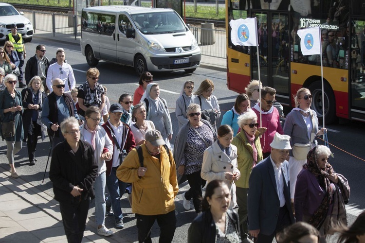 Wielka procesja różańcowa. Za Polskę