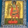 „Michał Archanioł” ma zdobiony okład, który prawdopodobnie został wykonany później.