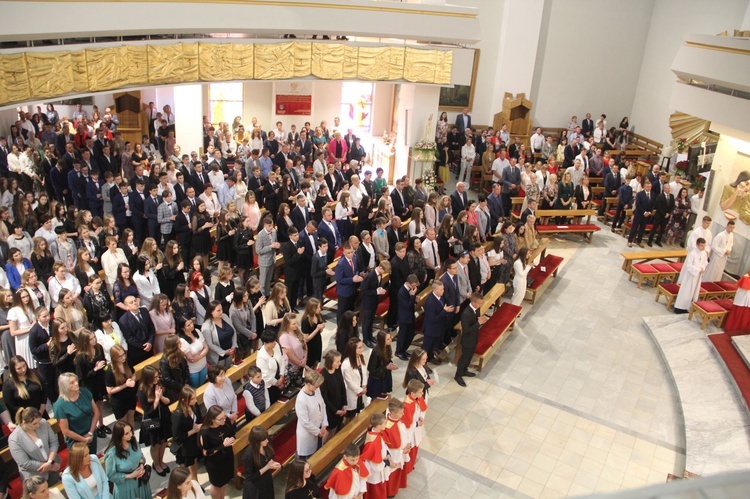 Bierzmowanie w Moszczenicy 2022