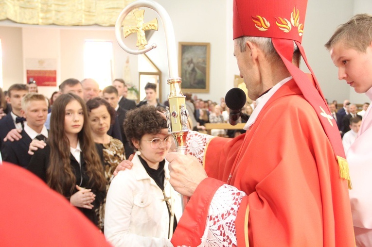 Bierzmowanie w Moszczenicy 2022