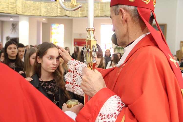 Bierzmowanie w Moszczenicy 2022