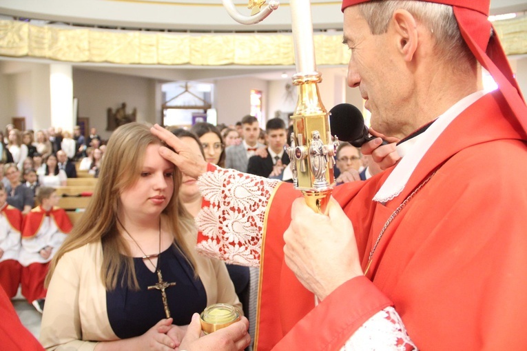 Bierzmowanie w Moszczenicy 2022