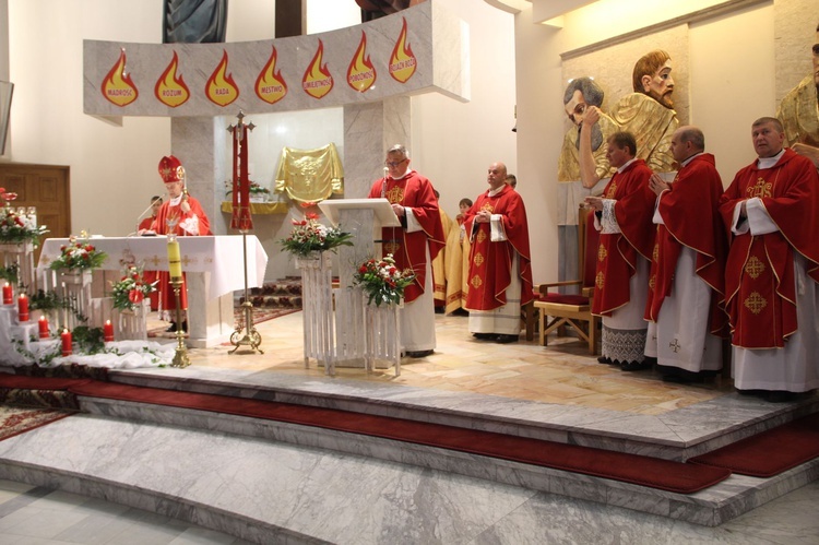 Bierzmowanie w Moszczenicy 2022