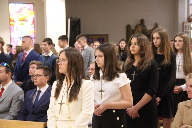 Bierzmowanie w Moszczenicy 2022