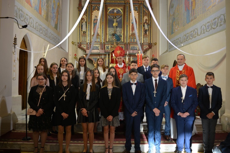 Bierzmowanie w Łużnej 2022