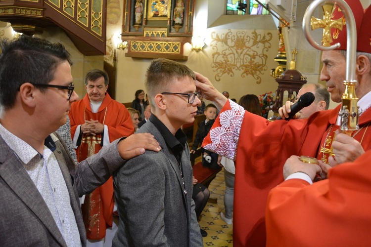 Bierzmowanie w Łużnej 2022