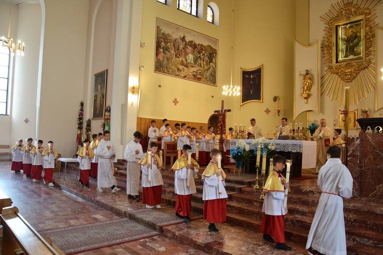 Dobra. Błogosławieństwo nowych ministrantów