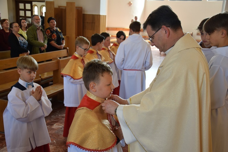 Dobra. Błogosławieństwo nowych ministrantów