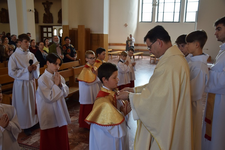 Dobra. Błogosławieństwo nowych ministrantów