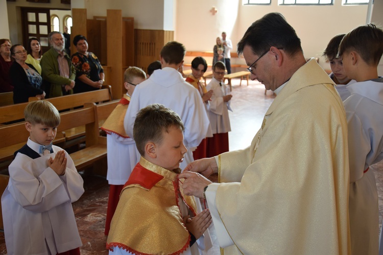 Dobra. Błogosławieństwo nowych ministrantów