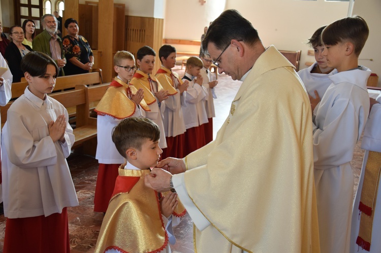 Dobra. Błogosławieństwo nowych ministrantów