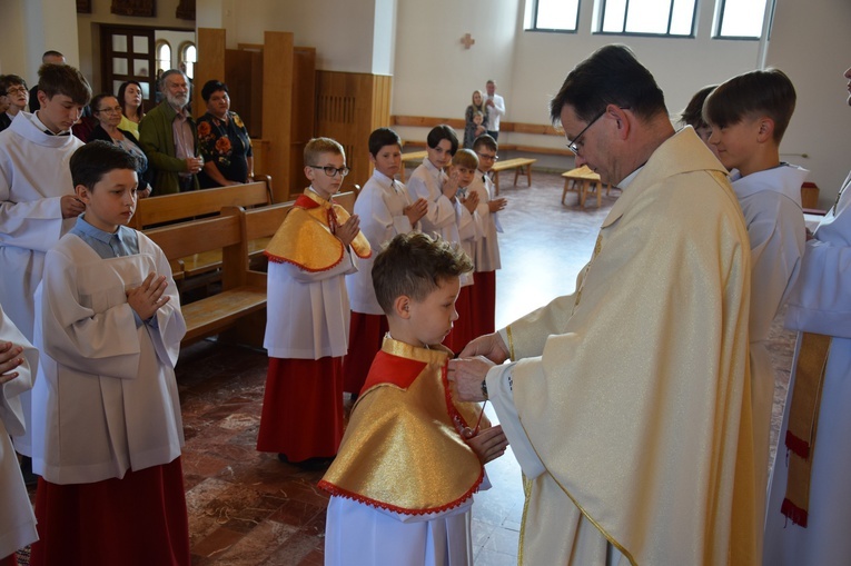 Dobra. Błogosławieństwo nowych ministrantów