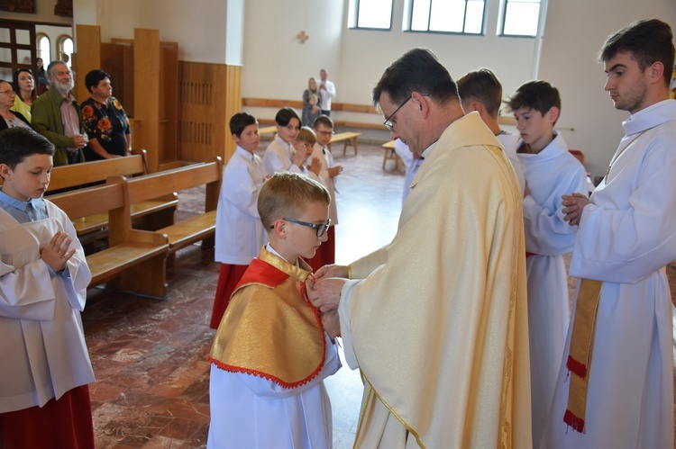 Dobra. Błogosławieństwo nowych ministrantów