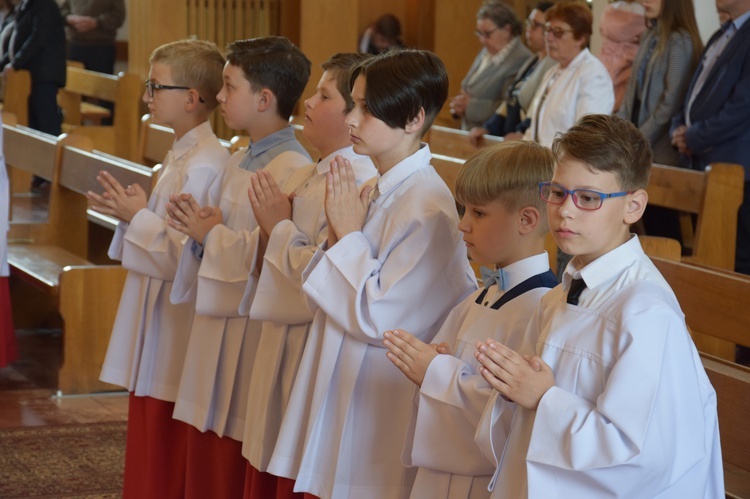 Dobra. Błogosławieństwo nowych ministrantów