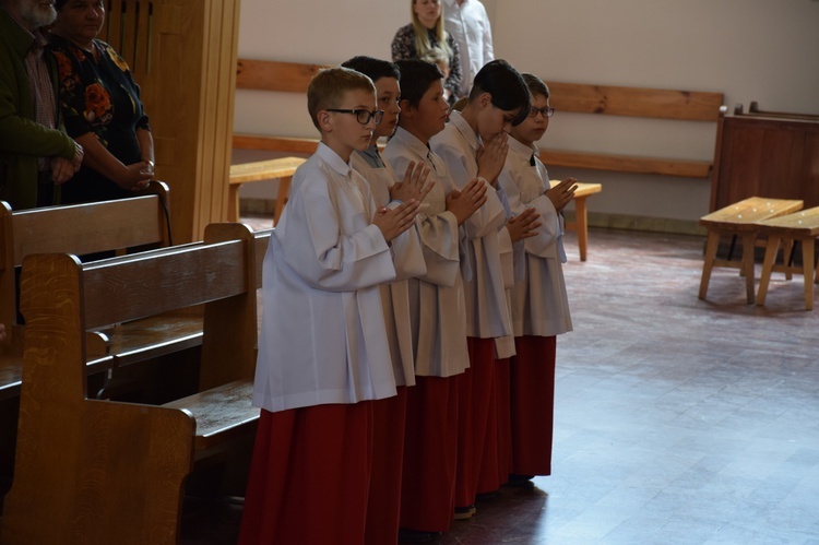 Dobra. Błogosławieństwo nowych ministrantów