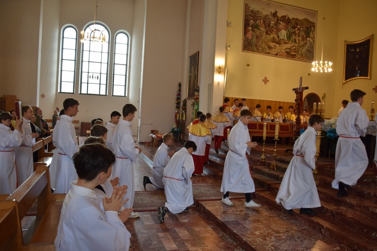 Dobra. Błogosławieństwo nowych ministrantów