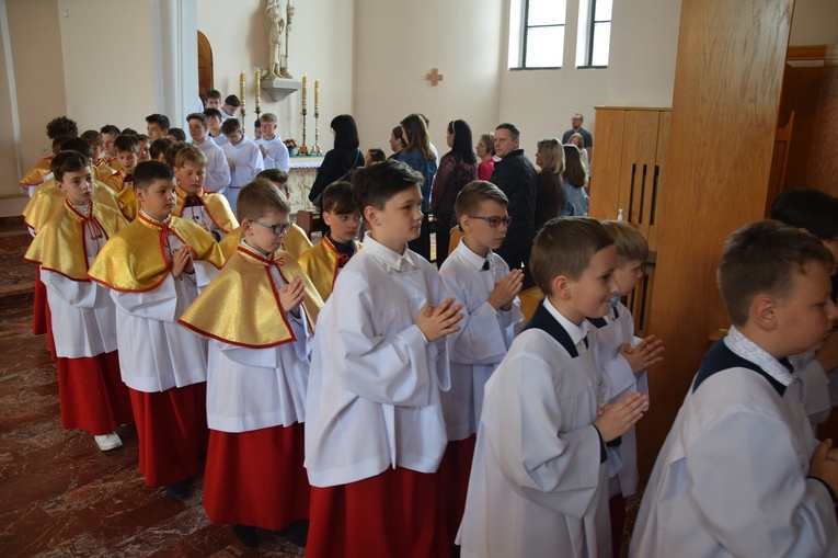 Dobra. Błogosławieństwo nowych ministrantów