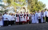 Dziękczynny koncert "Małego Haśnika" z Żabnicy dla Matki Bożej w Leśnej