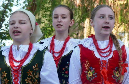 Dziękczynny koncert "Małego Haśnika" z Żabnicy dla Matki Bożej w Leśnej