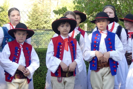Dziękczynny koncert "Małego Haśnika" z Żabnicy dla Matki Bożej w Leśnej