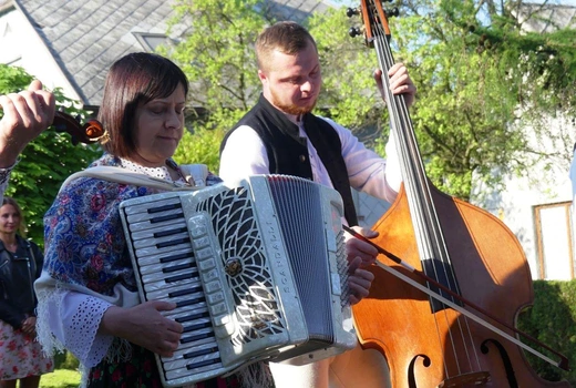 Dziękczynny koncert "Małego Haśnika" z Żabnicy dla Matki Bożej w Leśnej