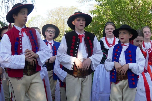 Dziękczynny koncert "Małego Haśnika" z Żabnicy dla Matki Bożej w Leśnej