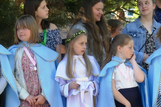 Dziękczynny koncert "Małego Haśnika" z Żabnicy dla Matki Bożej w Leśnej