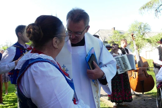 Dziękczynny koncert "Małego Haśnika" z Żabnicy dla Matki Bożej w Leśnej