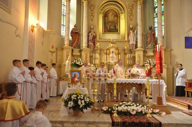 Św. Jan Paweł II w Radomyślu Wielkim