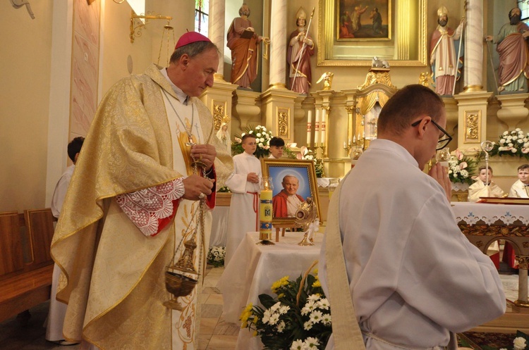 Św. Jan Paweł II w Radomyślu Wielkim