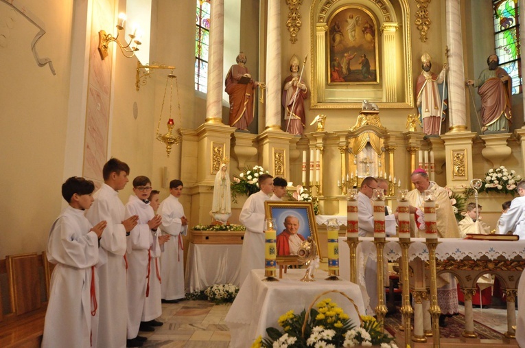 Św. Jan Paweł II w Radomyślu Wielkim