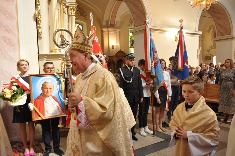 Św. Jan Paweł II w Radomyślu Wielkim