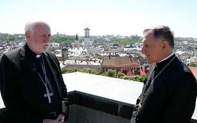 Lwów: Abp Gallagher spotkał się z biskupami greckokatolickimi i uchodźcami