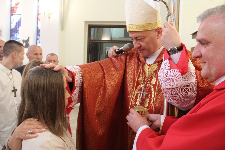 Bierzmowanie u Matki Bożej Fatimskiej w Tarnowie, cz. 1