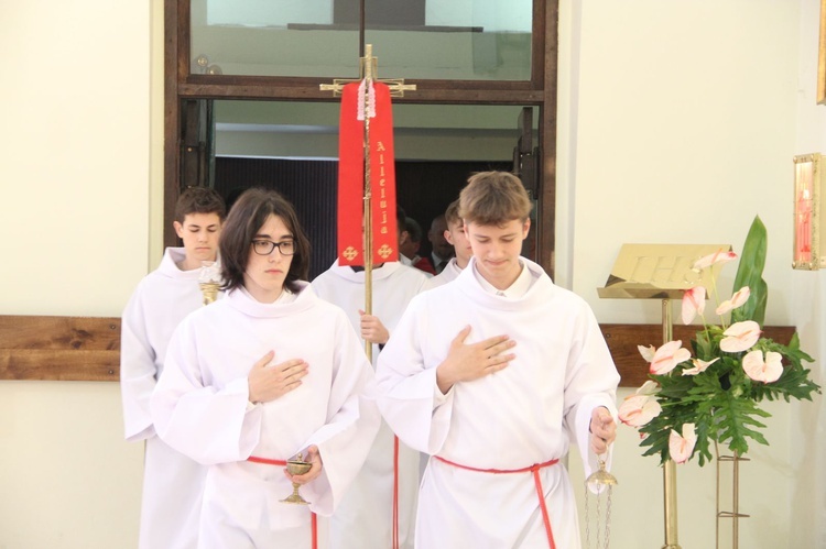 Bierzmowanie u Matki Bożej Fatimskiej w Tarnowie, cz. 1