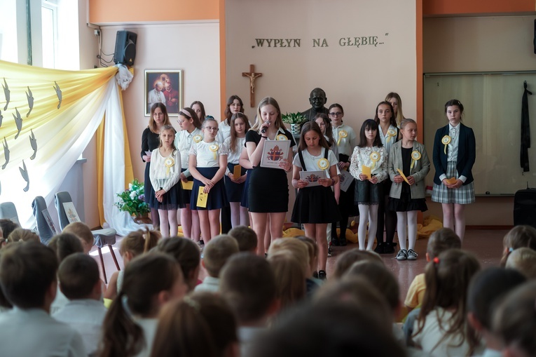 Świeto patrona w SP w Bedlnie.