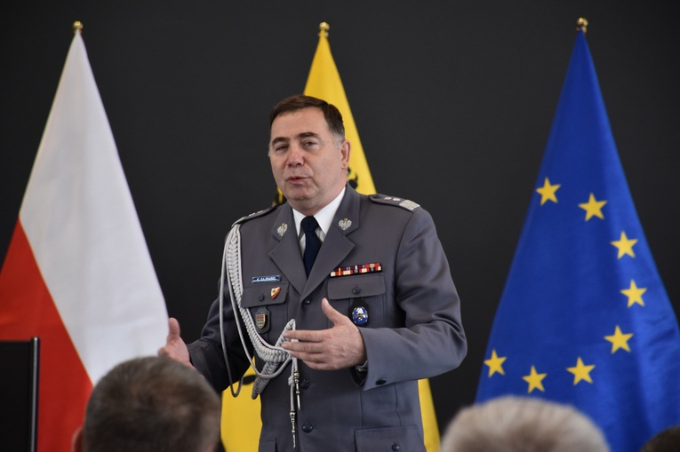 Pamiątkowa tablica duszpasterstwa pomorskiej policji