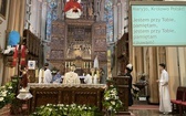 Bp Janusz Mastalski u św. abp. Bilczewskiego w Wilamowicach